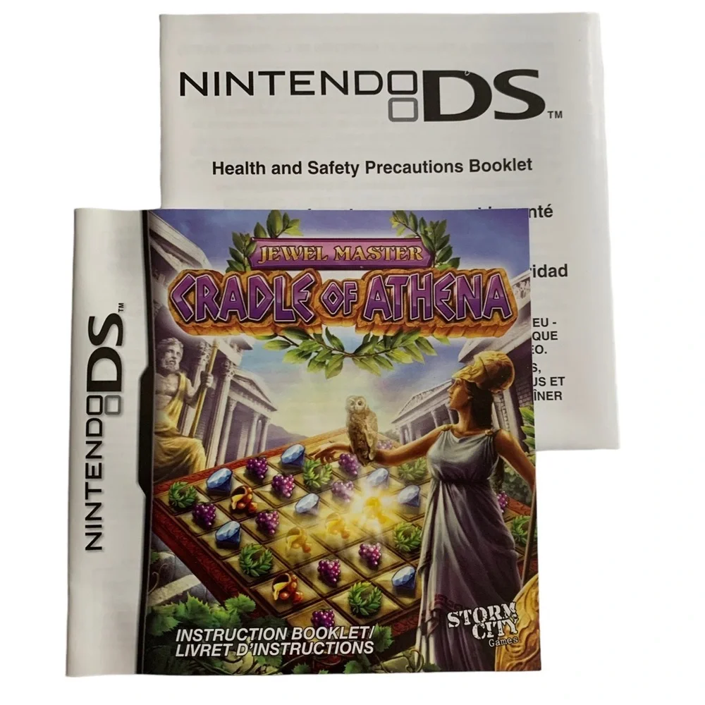 Nintendo DS Jewel Master Egypt Cradle of Athena Hidden Objects‎ Mystery Stories